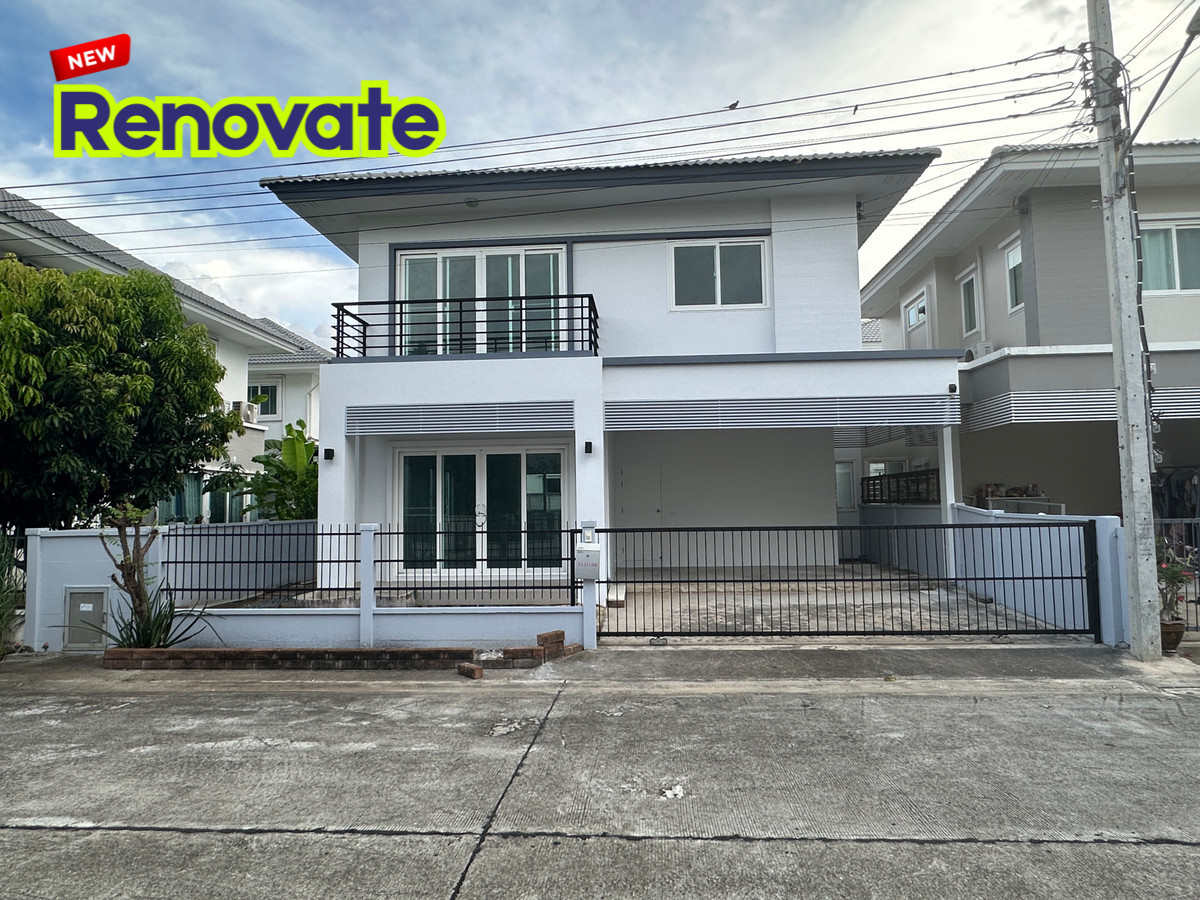 For SaleHouseNonthaburi, Bang Yai, Bangbuathong : Single house for sale in Khunalai Cottage project