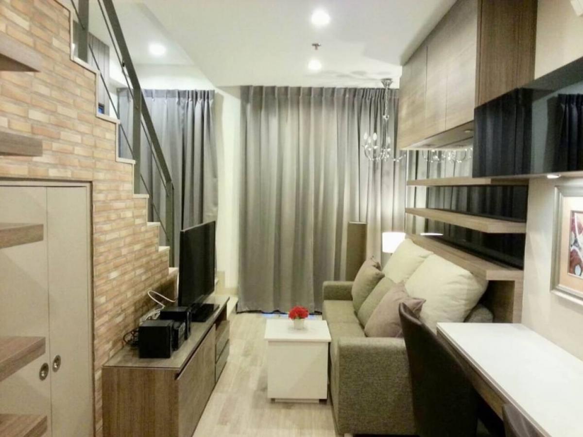 For RentCondoOnnut, Udomsuk : 📌FOR RENT IDEO MOBI SUKHUMVIT81 SIZE 43 SQM 1 BED DUPLEX POOL VIEW CLOSE BTS