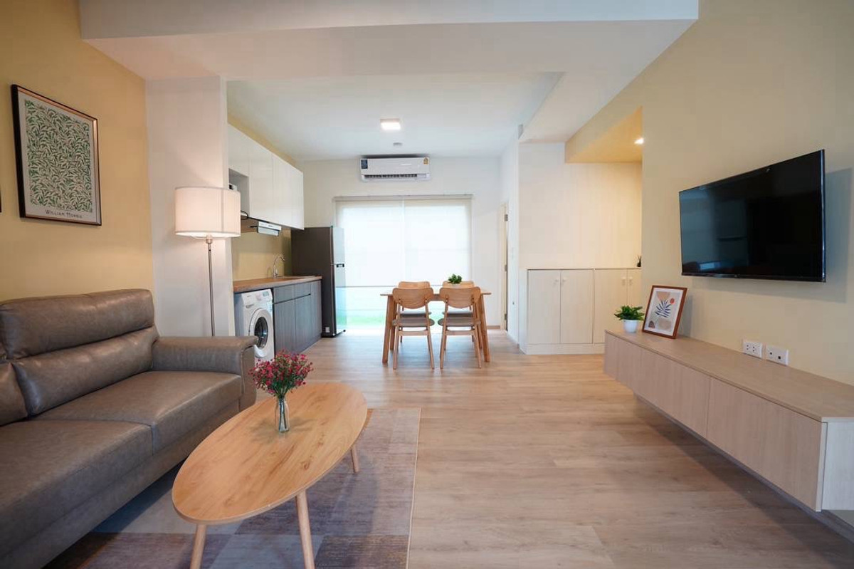 🌟For Rent: Townhome in Indy 4, Bangna KM 7. 2-storey townhome features 2 bedrooms|3 bathrooms. Fully furnished and decorated.💥Rental Fee: 30,000 THB|month. Loading...