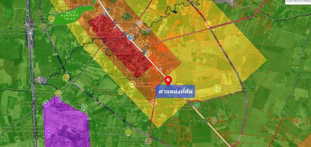 ขายบ้านสระบุรี : ขายบ้านเดี่ยว 2 ชั้น พร้อมที่ดิน 4 ไร่เศษ ติดถนนใหญ่สุวรรณศร บ้านลำ วิหารแดง สระบุรี