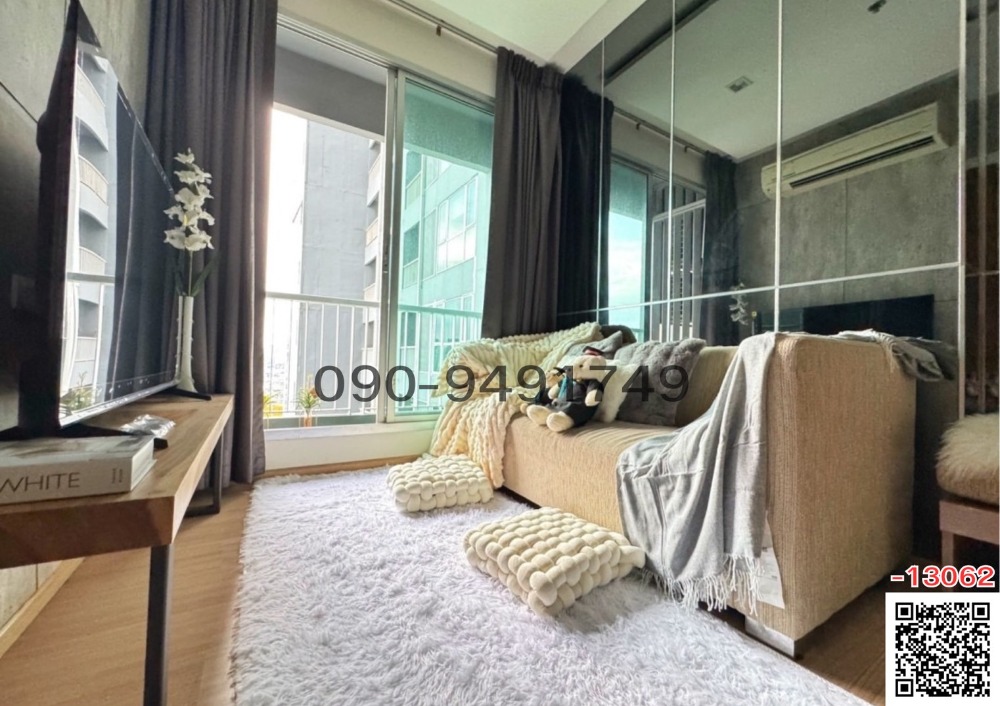 ให้เช่าคอนโดอ่อนนุช อุดมสุข : เช่า คอนโด ริทึ่ม สุขุมวิท 50  เดิน 0 นาที BTS อ่อนนุช