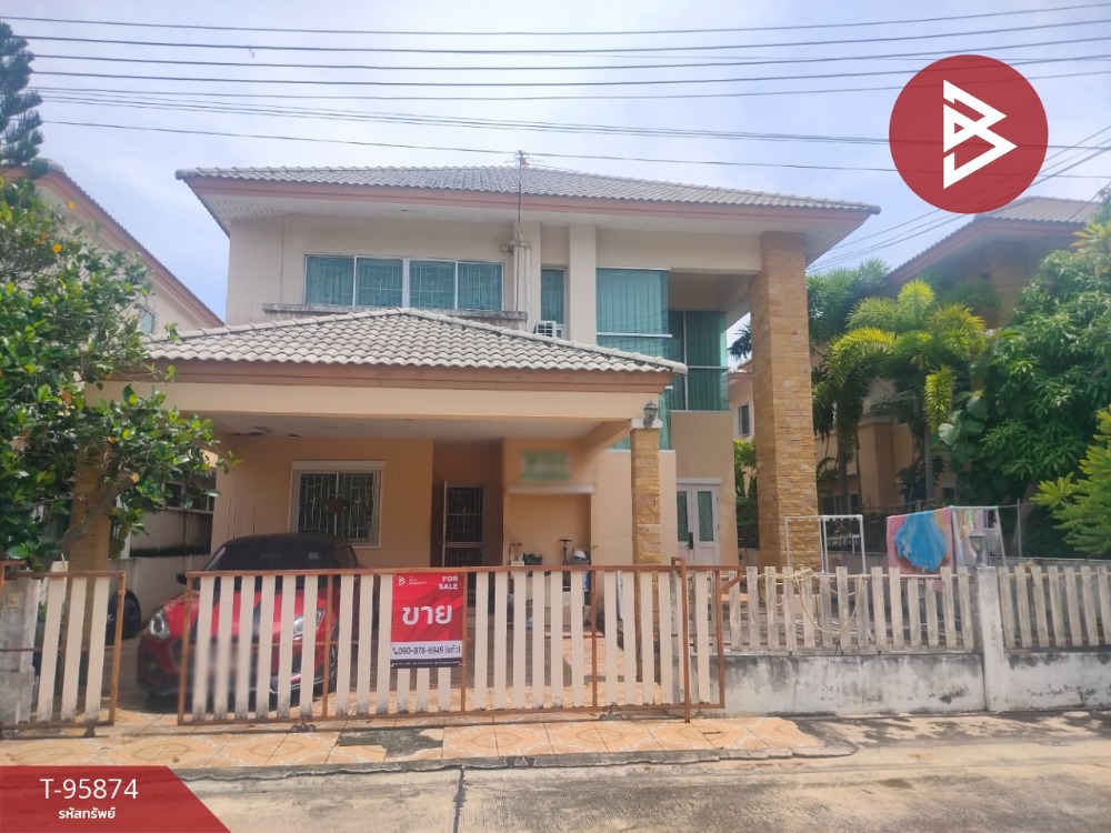 For SaleHouseChachoengsao : Single house for sale, Ban Pho Ville project, Chachoengsao, ready to move in
