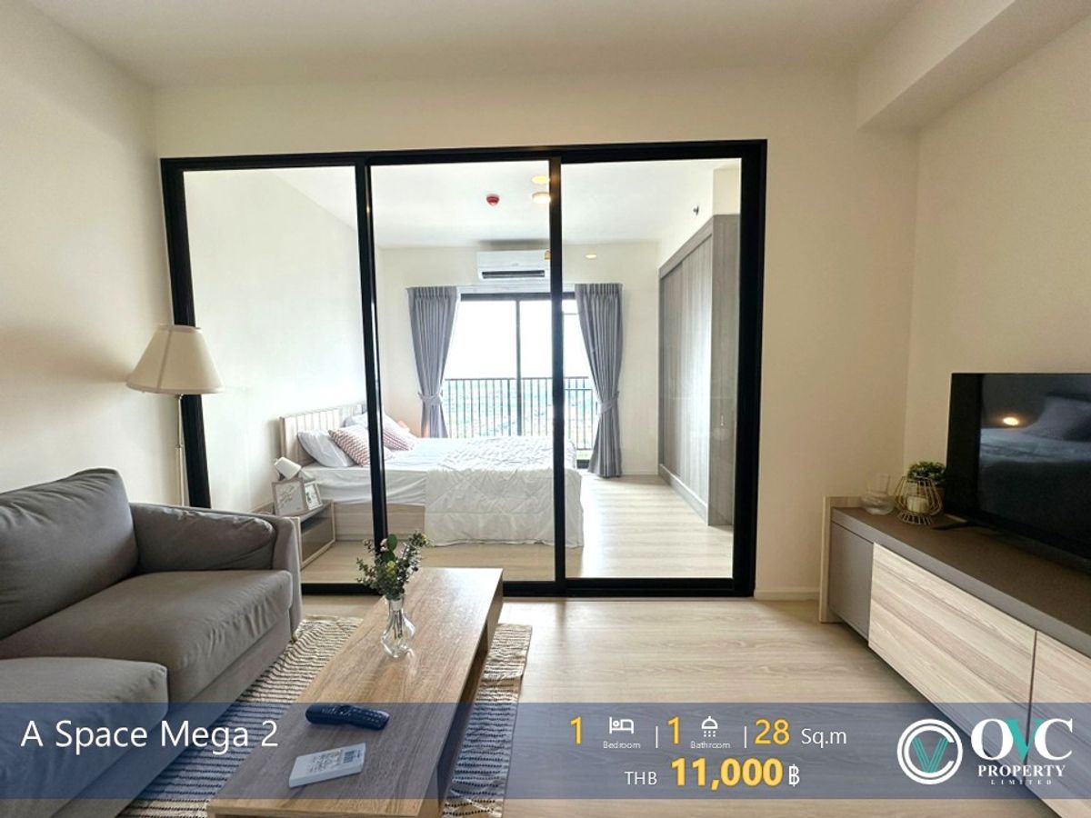 For RentCondoBangna, Bearing, Lasalle : Ready for Rent! @A Space Mega 2