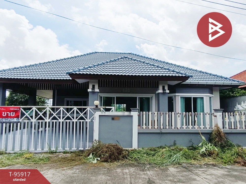 For SaleHouseChachoengsao : Single house for sale, Siam Green Ville Village, Tha Khai, Chachoengsao