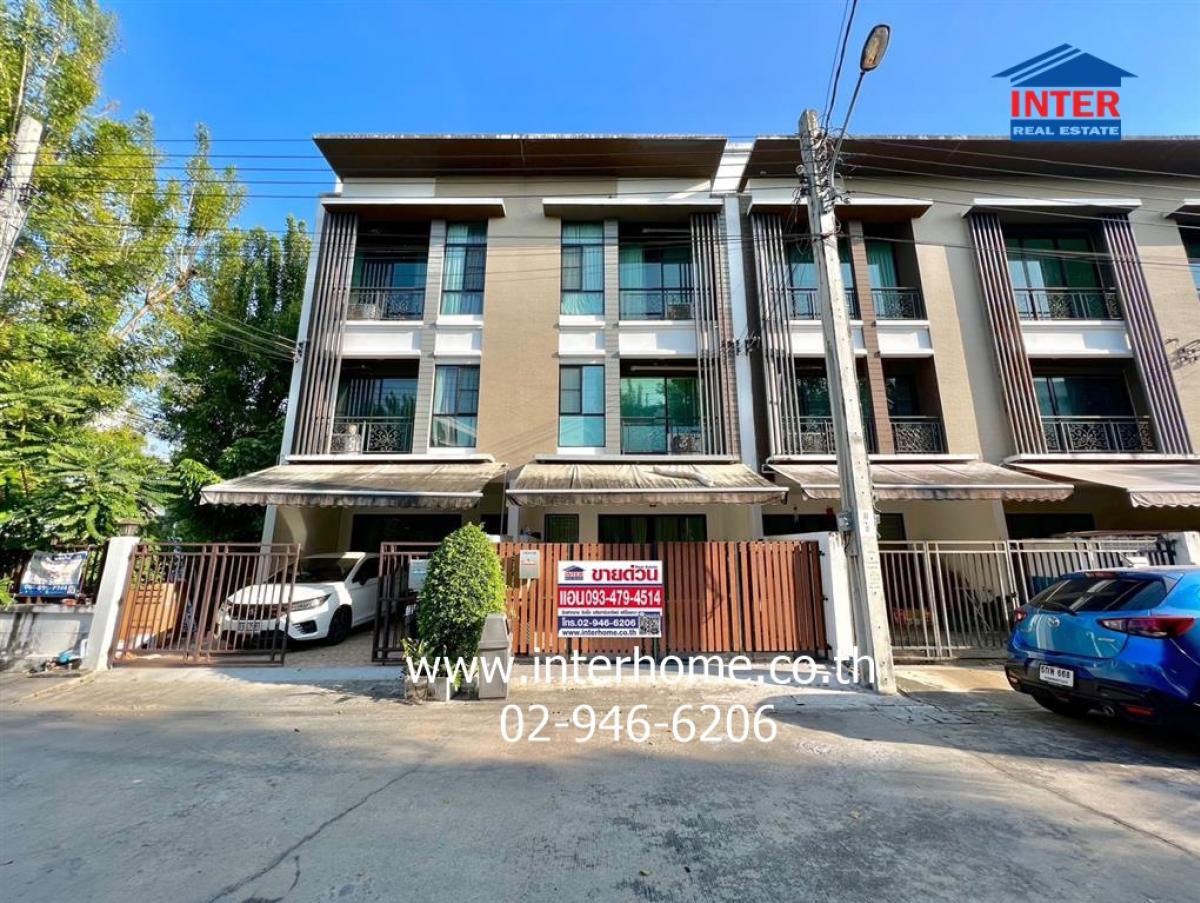 For SaleTownhomeNawamin, Ramindra : 🏡Baan Klang Muang Nawamin 42 📌 Cheap price!! Good location ✨