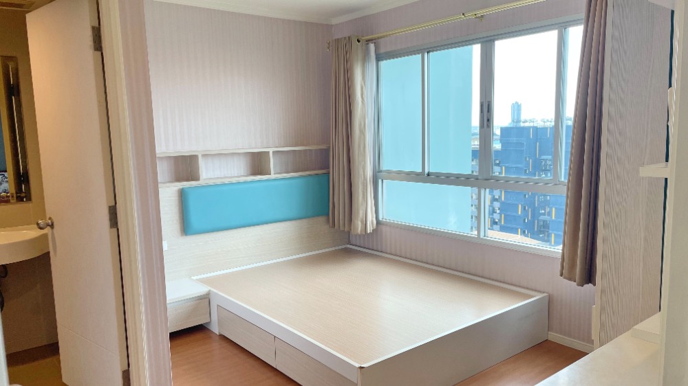 For RentCondoRattanathibet, Sanambinna : For rent: Lumpini Park Rattanathibet, large size, corner room, Building A