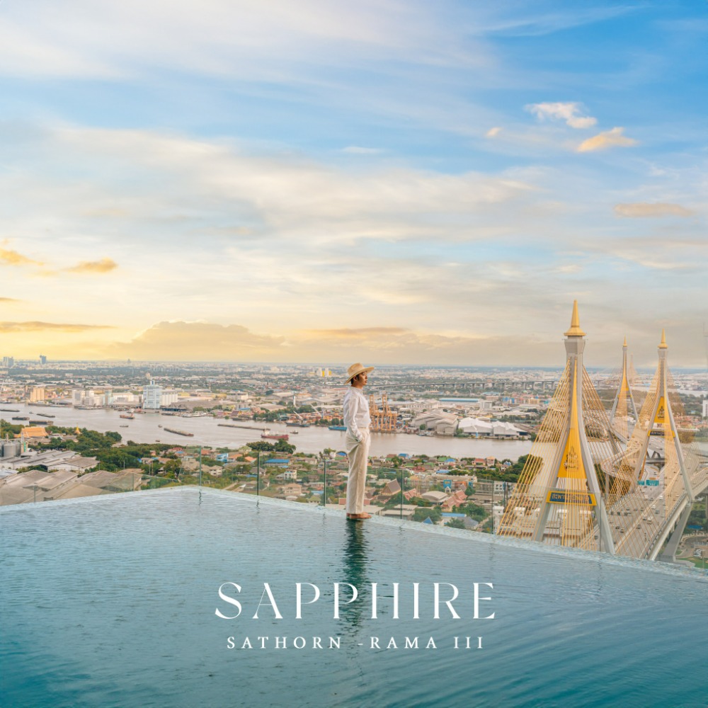 For SaleCondoRama3 (Riverside),Satupadit : Foreign Quota!!! 2 Bed 2 Bath Sapphire Rama 3 close to Bhumibol Bridge