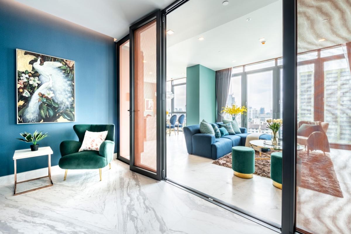 For SaleCondoSukhumvit, Asoke, Thonglor : Condo for sale Monument Thonglor size 125.25 Sq.m 2 bed 3 bath price 46 MB contact 086-795-9997 (Jim)