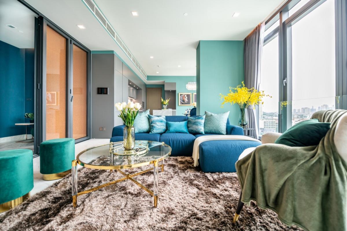 For SaleCondoSukhumvit, Asoke, Thonglor : Condo for sale Monument Thonglor size 125.25 Sq.m 2 bed 3 bath price 46 MB contact 086-795-9997 (Jim)