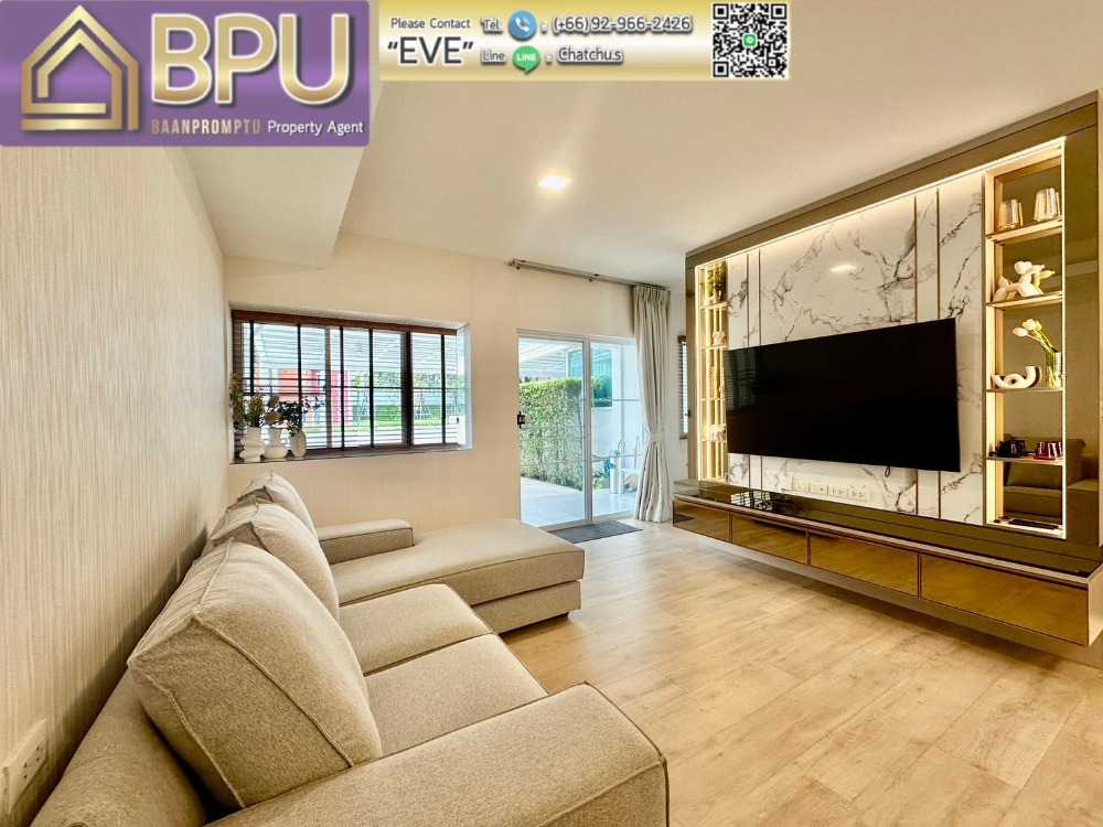 For RentTownhomeBangna, Bearing, Lasalle : ** 3 Bedrooms Townhome for Rent ** Indy 2 Bangna-Ramkhamhaeng2 Near Mega Bangna