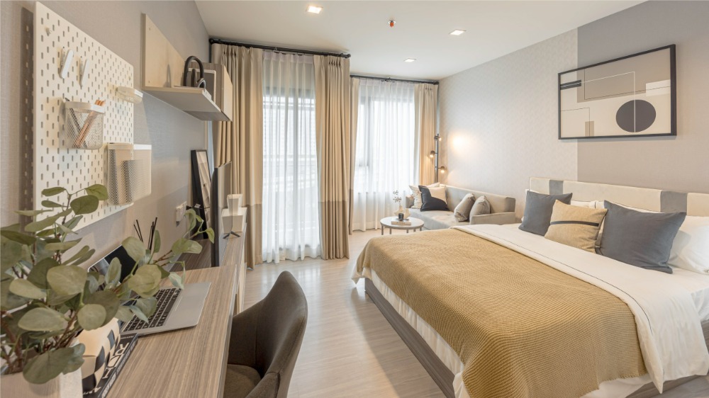 For SaleCondoThaphra, Talat Phlu, Wutthakat : For sale! 1 Bed 1 Bath Life Sathorn Sierra close to BTS Taladplu station and The mall Thapra