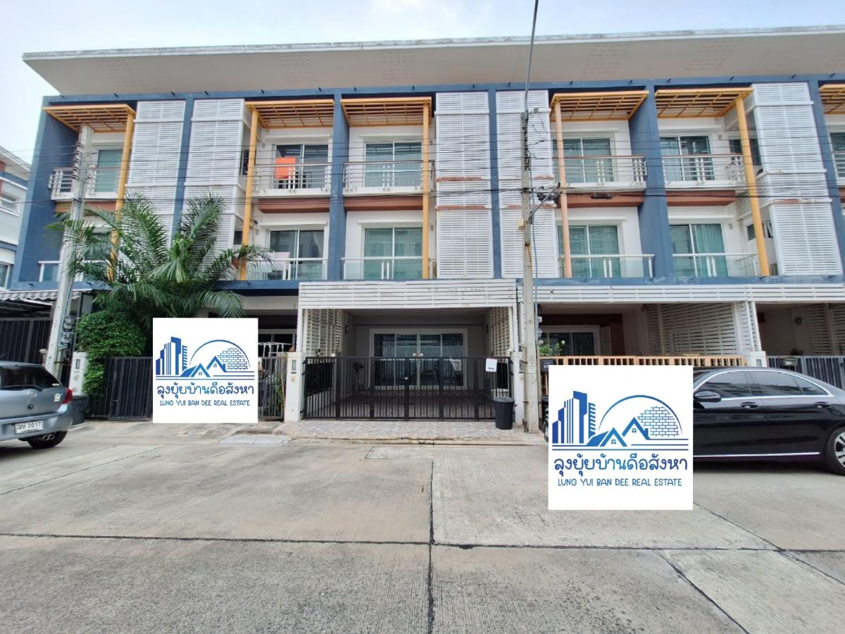 For RentTownhomeVipawadee, Don Mueang, Lak Si : Townhouse for rent, Chuenchuen Modus Vibhavadi, near Don Mueang Airport  ✈️🎊💫
