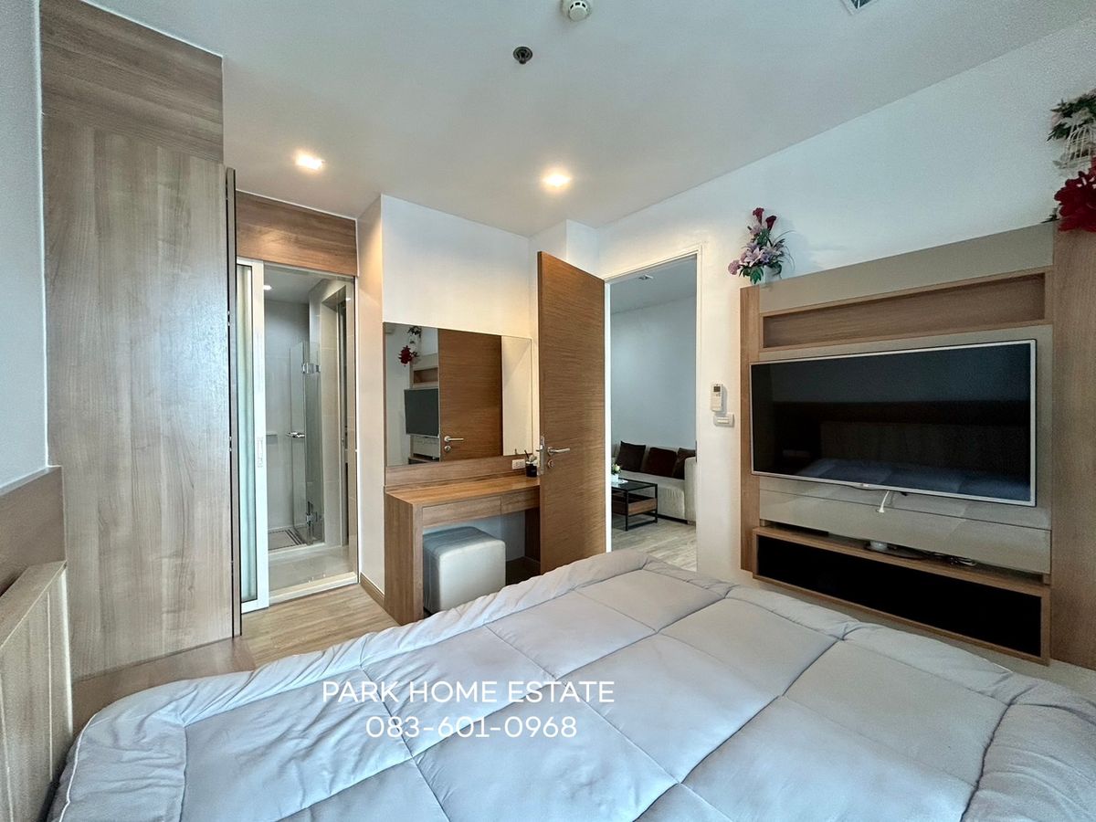 For RentCondoOnnut, Udomsuk : For rent Rhythm Sukhumvit 50 🚋BTS On Nut / Size 35 sq m. 1 bedroom, divided into separate rooms✨   いらっしゃいませ
