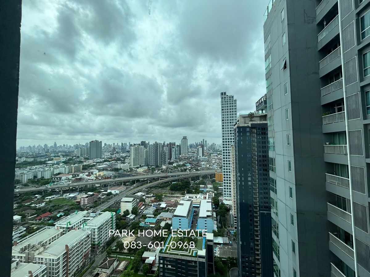 For RentCondoOnnut, Udomsuk : For rent Rhythm Sukhumvit 50 🚋BTS On Nut / Size 35 sq m. 1 bedroom, divided into separate rooms✨   いらっしゃいませ