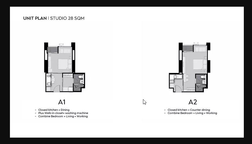 For SaleCondoThaphra, Talat Phlu, Wutthakat : Life Sathorn Sierra 1 Bed 32 Sqm. Type B1  For Sale
