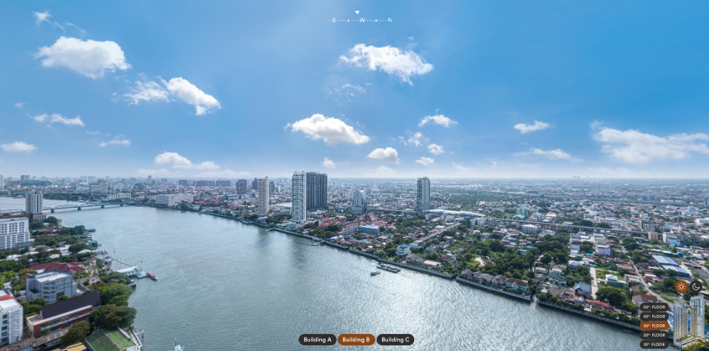 ขายดาวน์คอนโดพระราม 8 สามเสน ราชวัตร : ''𝐑𝐀𝐑𝐄'' วันเวลา ณ เจ้าพระยา (𝐋𝐇) ห้องตำแหน่งดีที่สุดของโครงการ 𝟑 นอน 𝟏𝟖𝟔 ตรม. วิวสวย อลังการ