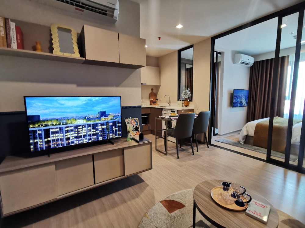 For SaleCondoThaphra, Talat Phlu, Wutthakat : Life Sathorn Sierra 1 Bed 32 Sqm. Type B1  For Sale