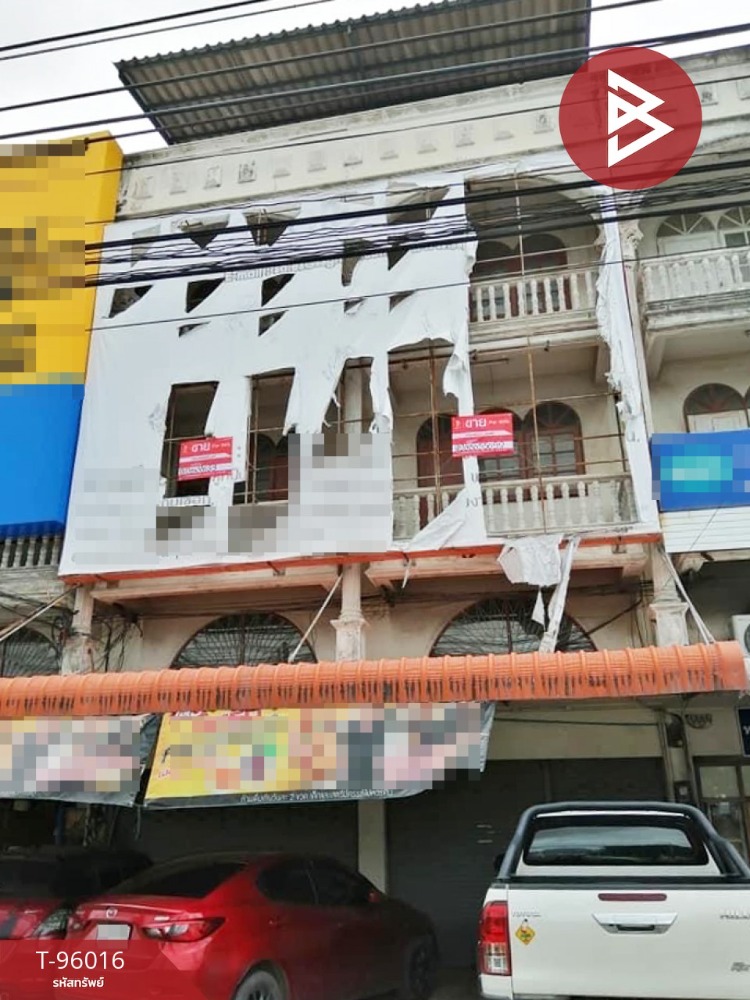 For SaleShop HouseRayong : Commercial building for sale, 2 units, area 52 square wah, Map Ta Phut, Rayong