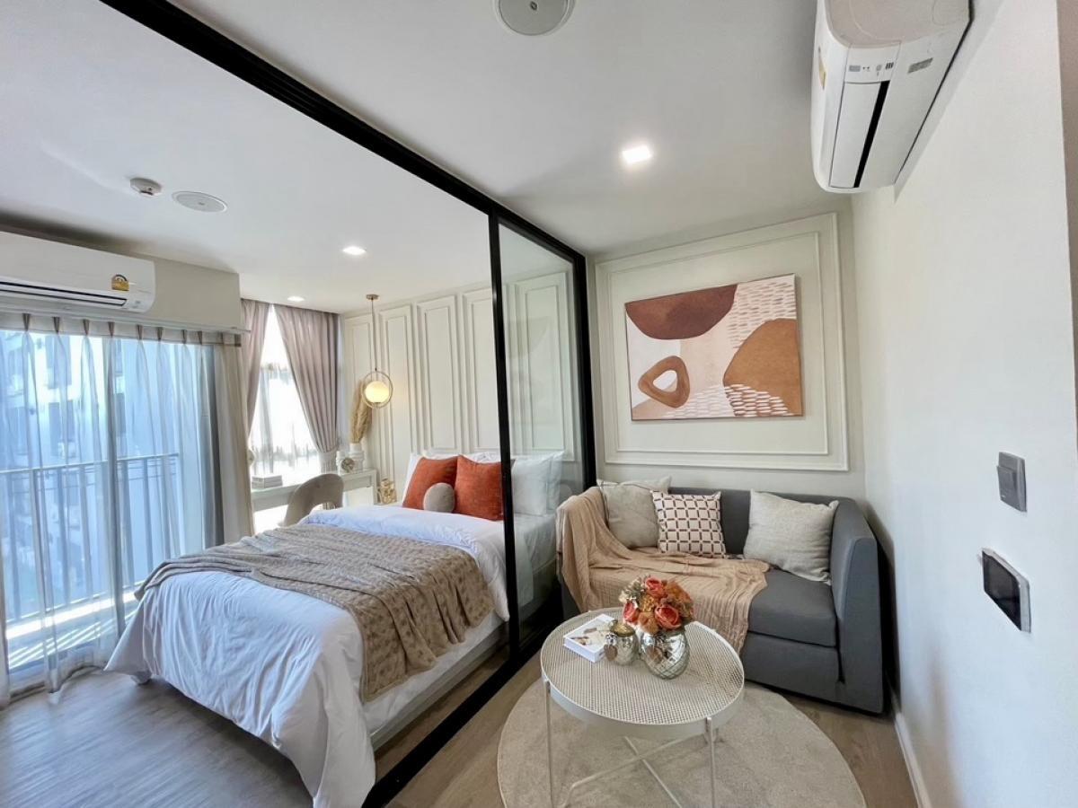 For SaleCondoRatchadapisek, Huaikwang, Suttisan : Ivory Ratchada-Ladprao 1 bed, beautiful room with complete furniture, price 2.49 million* installment 7,xxx/month