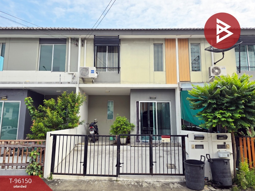 ขายทาวน์โฮมสมุทรปราการ สำโรง : ขายทาวน์เฮ้าส์ หมู่บ้านพฤกษา 114/2 เทพารักษ์-เมืองใหม่ สมุทรปราการ