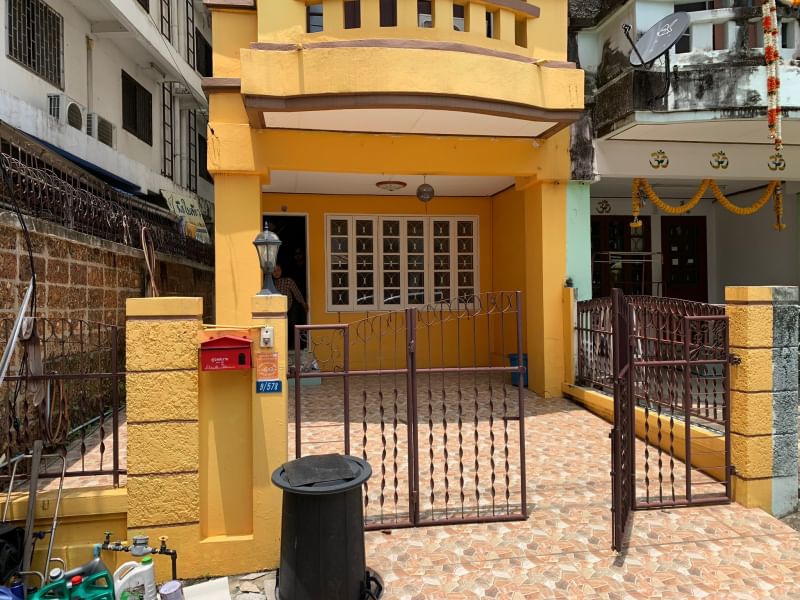 For SaleTownhomeNakhon Pathom : Townhouse 3.5 floors, 21.2 sq m., Busarin Village, Line 4, Krathum Lom Subdistrict, Sam Phran District, Nakhon Pathom Province