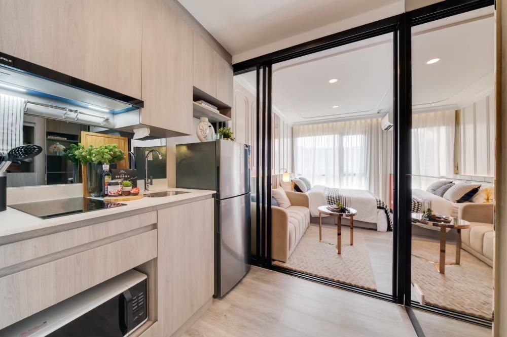 For SaleCondoVipawadee, Don Mueang, Lak Si : Ready to move in project, near the Green Line, Sai Yud Station, pets allowed, no need to hide, free loan consultation