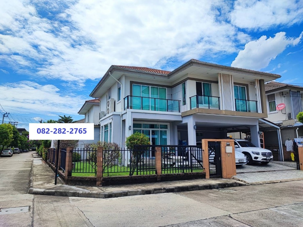 ขายบ้านพัฒนาการ ศรีนครินทร์ : หลังมุม 62.31ตรว 3น3น บ้านเดี่ยว 2 ชั้น The Plant พัฒนาการ 38