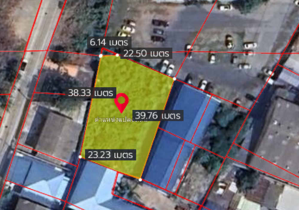 For SaleLandSamut Prakan,Samrong : Land for sale, 264 sq m., Soi Mu Ban Phatthanivet, near Theparak Intersection