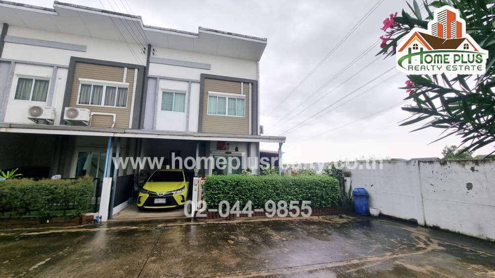 For SaleTownhomePathum Thani,Rangsit, Thammasat : Lalin Town Lio Rangsit-Klong 2 (back edge) project near Future Park Rangsit and Spell