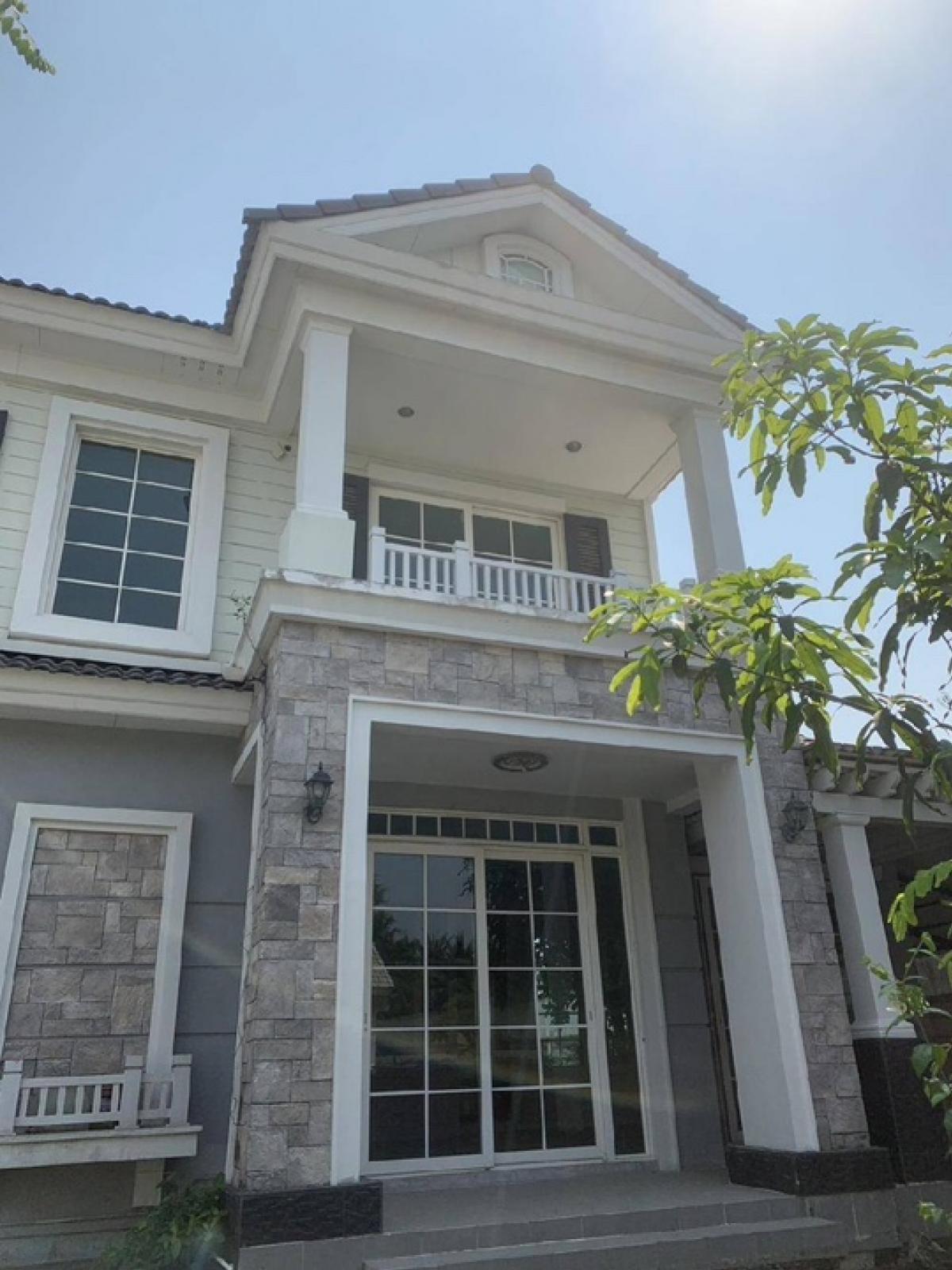 For SaleHouseEakachai, Bang Bon : Single house, Golden Prestige, 3 bedrooms, 3 bathrooms, 100.30 sq m., Ekachai-Wongwaen, Bang Bon, end house