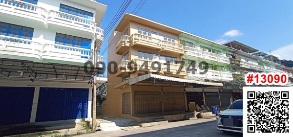 For RentShop HousePhutthamonthon, Salaya : For rent: Commercial building, corner room, 3 floors, 2 buildings, Phutthamonthon Sai 3