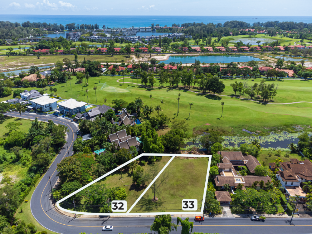 For SaleLandPhuket : Land Plot in Laguna Homes, Choeng Thale, Thalang, Phuket
