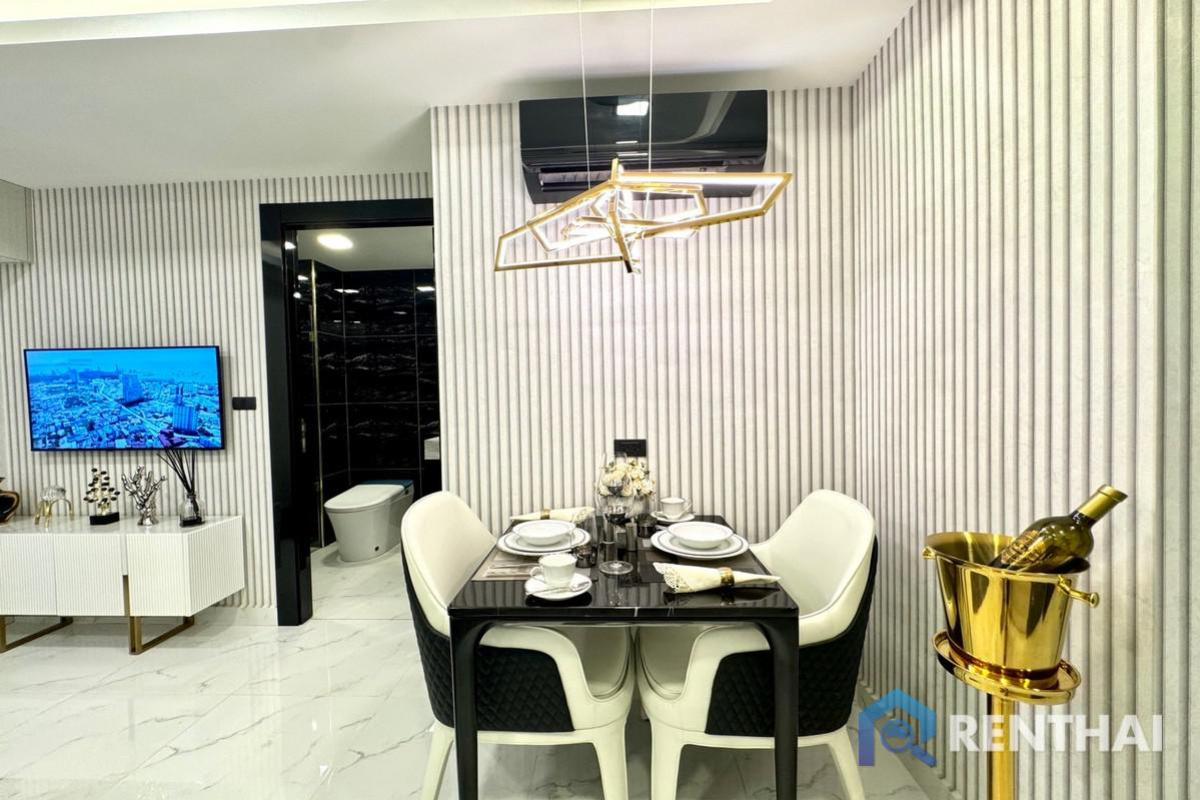 ขายคอนโดพัทยา บางแสน ชลบุรี สัตหีบ : Grand Solaire Noble เปิดตัวคอนโดหรูทำเลพัทยาใต้ 1 ห้องนอน 34 ตร.ม.