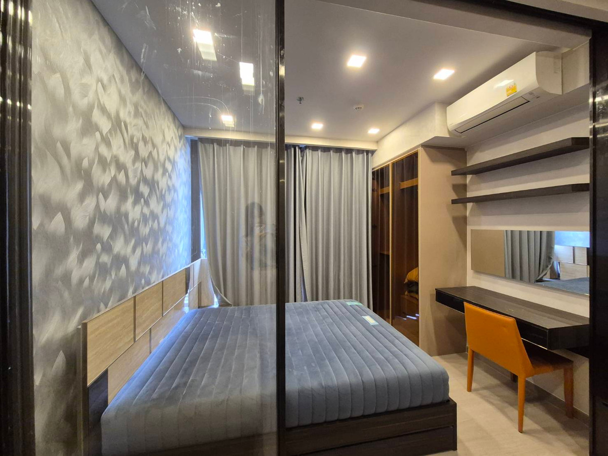 For RentCondoRama9, Petchburi, RCA : 🔥𝗛𝗢𝗧 𝗗𝗘𝗔𝗟🔥Studio ready to move in, size 26 sqm 19,000 Baht. call 093-8417679 🌻