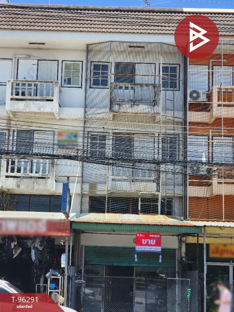 For SaleShop HouseRatchaburi : Commercial building for sale, 3.5 floors, area 18 sq m, Ban Pong, Ratchaburi