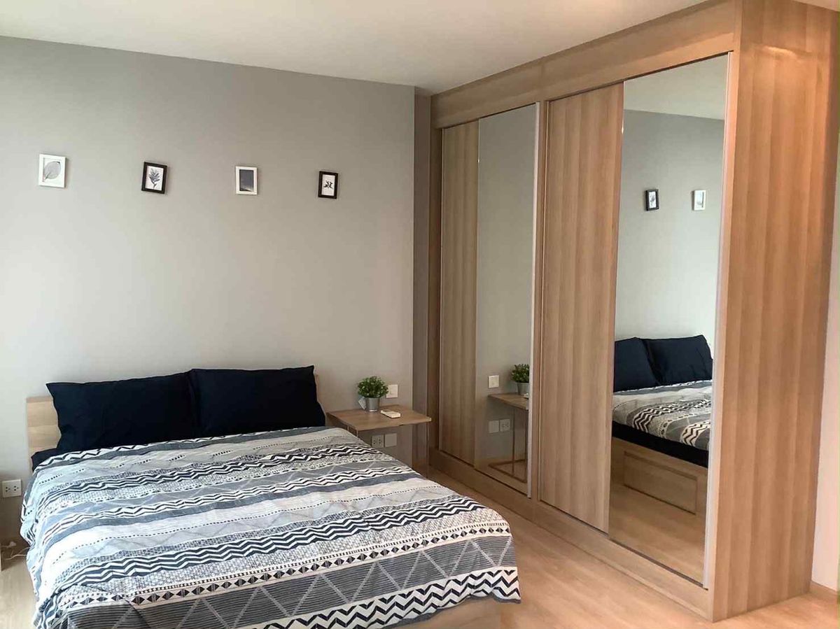 For RentCondoRatchadapisek, Huaikwang, Suttisan : Noble revolve 2❤️‍🔥53sqm 2 bedrooms, 2 bathrooms, rent 30,000฿, very beautiful room, as shown in the picture ❤️🍒🥨Available 9/11, book now, or youll miss out!!!! 📞064-6696546 AG Minnie 🩵
