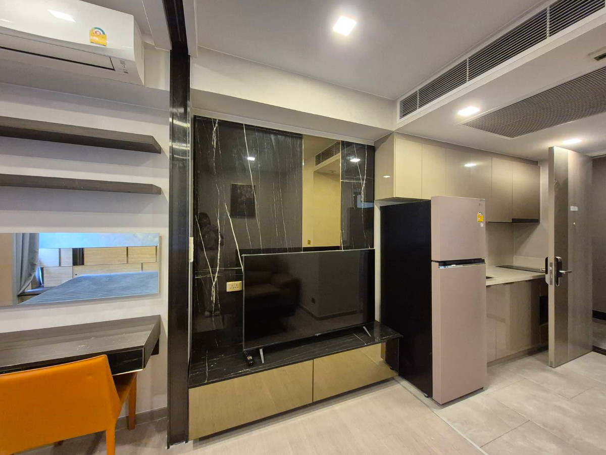 For RentCondoRama9, Petchburi, RCA : 🔥𝗛𝗢𝗧 𝗗𝗘𝗔𝗟🔥Studio ready to move in, size 26 sqm 19,000 Baht. call 093-8417679 🌻