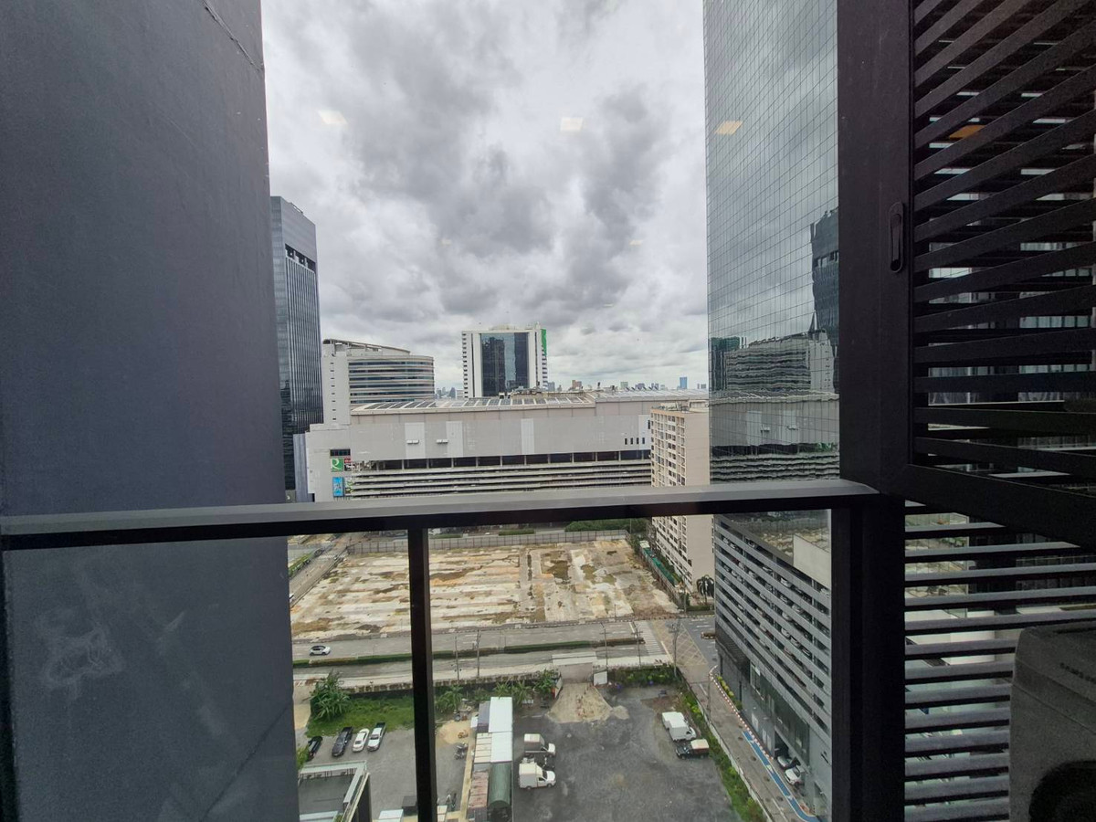 For RentCondoRama9, Petchburi, RCA : 🔥𝗛𝗢𝗧 𝗗𝗘𝗔𝗟🔥Studio ready to move in, size 26 sqm 19,000 Baht. call 093-8417679 🌻