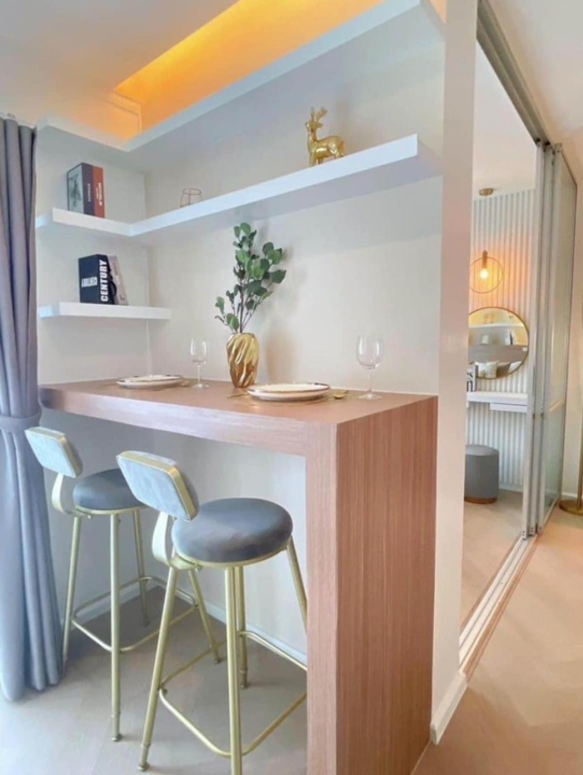 ให้เช่าคอนโดพระราม 9 เพชรบุรีตัดใหม่ RCA : ห้องสวย ใหม่ยกห้อง เฟอร์+ไฟฟ้า  Lumpini Park Rama9 - Ratchada 1 bed ขนาด 27 Sq.m เพียง 12,500 ติดต่อ 086-795-9997