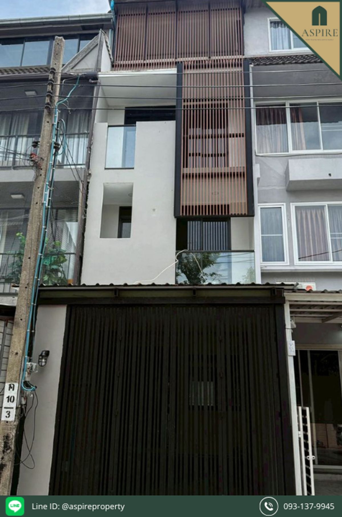 For SaleTownhomeSukhumvit, Asoke, Thonglor : [For Sale] Newly Renovated 4 Storey Townhome in Sukhumvit 65