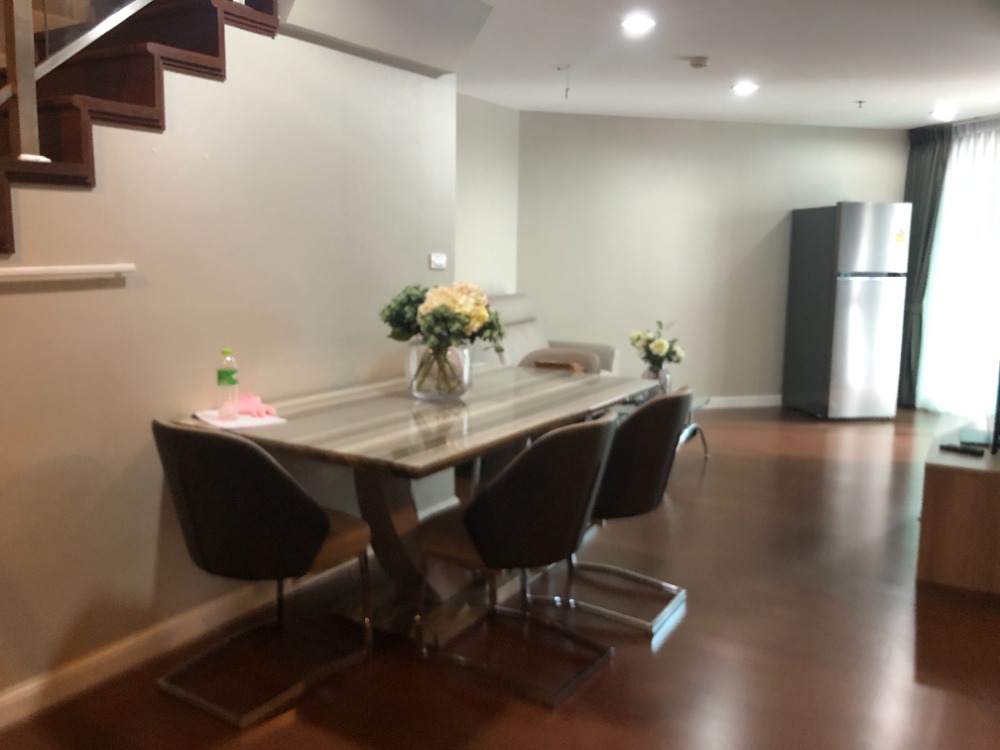 ขายคอนโดพระราม 9 เพชรบุรีตัดใหม่ RCA : For Sale ( BELLE GRAND RAMA 9 ) - 3 bedrooms *Duplex*