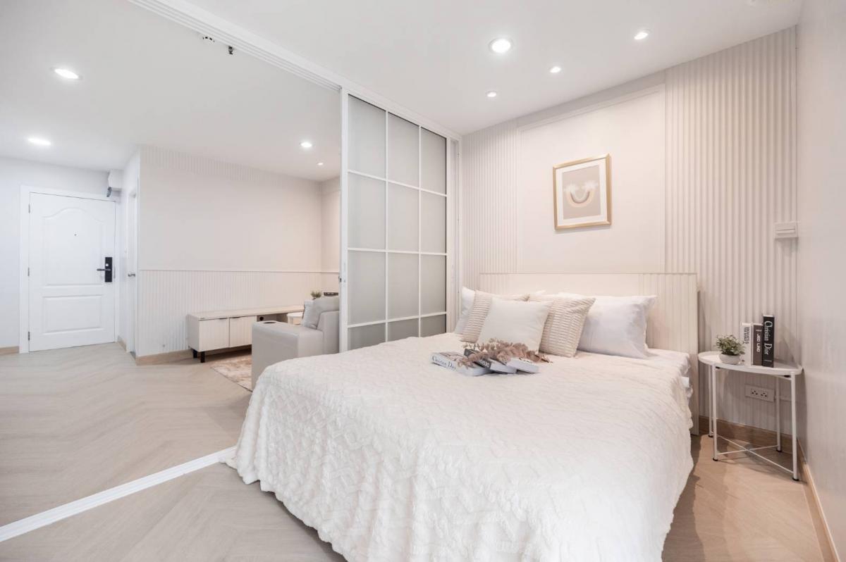 For SaleCondoChokchai 4, Ladprao 71, Ladprao 48, : ✨️✨️Fully furnished condo🎊🎊 Near the BTS, only 600 meters, installment starts at 5,000 baht, must be here 👉𝗥𝗲𝗴𝗲𝗻𝘁 𝗛𝗼𝗺𝗲 𝟭𝟮