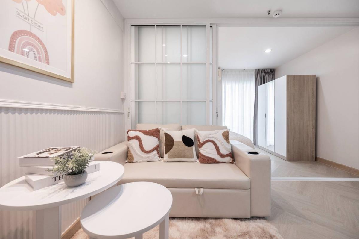 For SaleCondoChokchai 4, Ladprao 71, Ladprao 48, : ✨️✨️Fully furnished condo🎊🎊 Near the BTS, only 600 meters, installment starts at 5,000 baht, must be here 👉𝗥𝗲𝗴𝗲𝗻𝘁 𝗛𝗼𝗺𝗲 𝟭𝟮