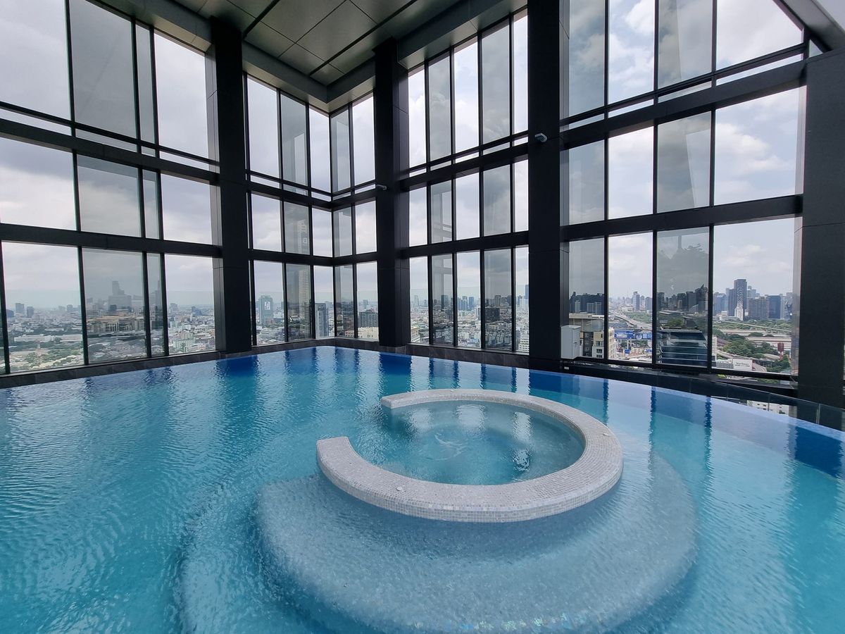 For SaleCondoRatchathewi,Phayathai : NEW Iconic, fully furnished, ready to move in, near BTS Victory Monument, BTS Phaya Thai, Interchange with Airport Link to Suvarnabhumi I The Extro Phaya Thai-Rang Nam