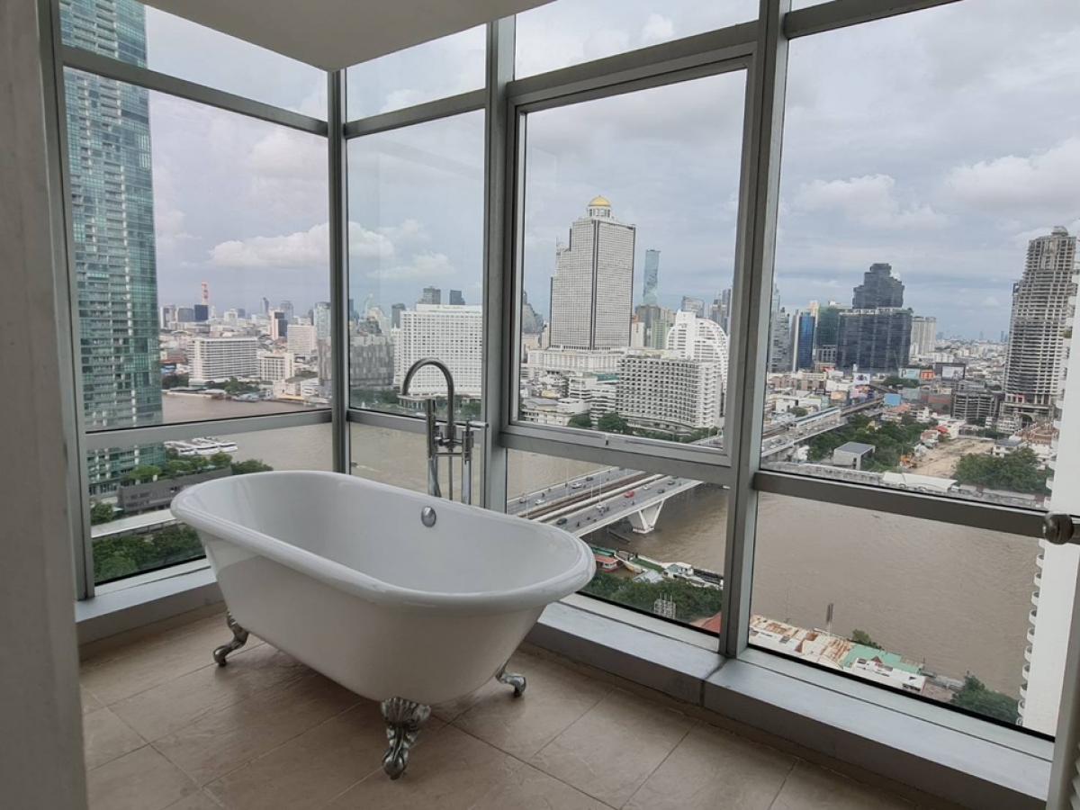 ขายคอนโดวงเวียนใหญ่ เจริญนคร : 📢👇 Good price and suitable for living with a perfect spot to watch fireworks by the river during various festivals, brand new unit for sale at Baan Sathorn Chaopraya , near Sena fest community mall, river view