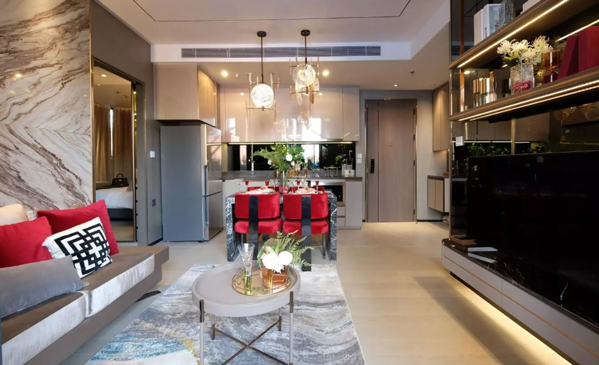 For SaleCondoRatchathewi,Phayathai : NEW Iconic, fully furnished, ready to move in, near BTS Victory Monument, BTS Phaya Thai, Interchange with Airport Link to Suvarnabhumi I The Extro Phaya Thai-Rang Nam