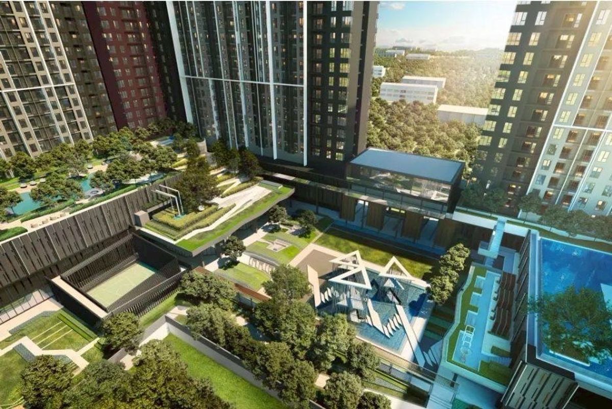 For RentCondoBang kae, Phetkasem : 🔥For rent: Parkland Phetkasem 56🔥2 bedrooms, 1 bathroom🔥