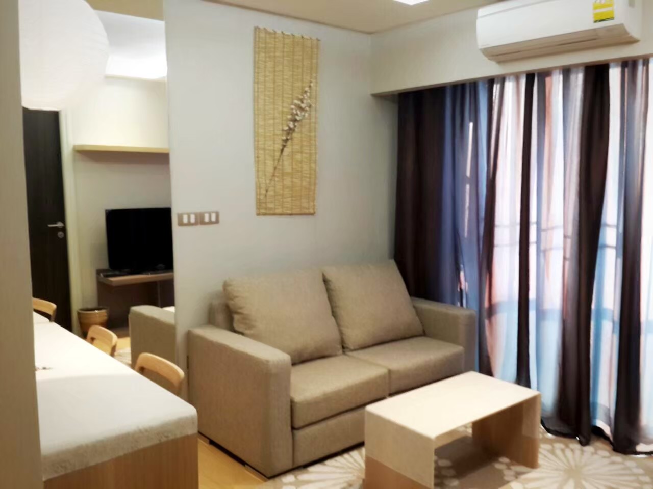 ให้เช่าคอนโดสุขุมวิท อโศก ทองหล่อ : Tidy Deluxe Sukhumvit 34, 1 bed, 17000 per month