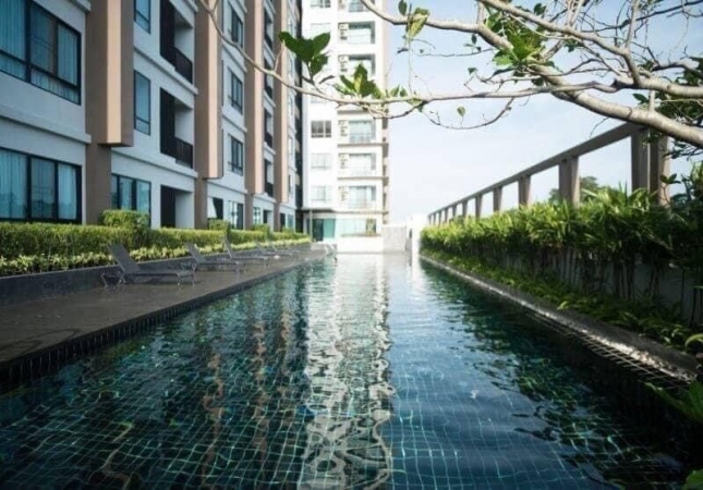 ให้เช่าคอนโดศรีราชา แหลมฉบัง บ้านบึง : ดอนโดให้เช่าในศรีราชา ห้องใหญ่ วิวเขา 2 นอน เดอะสกาน-ศรีราชา