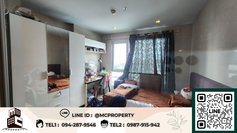 ขายคอนโดท่าพระ ตลาดพลู วุฒากาศ : 2SC-440-3 ขายคาซ่า รัชดาราชพฤกษ์ (ตึกสูง) 35 ตรม ชั้น 10 ระเบียงทิศเหนือ พร้อมคนเช่า